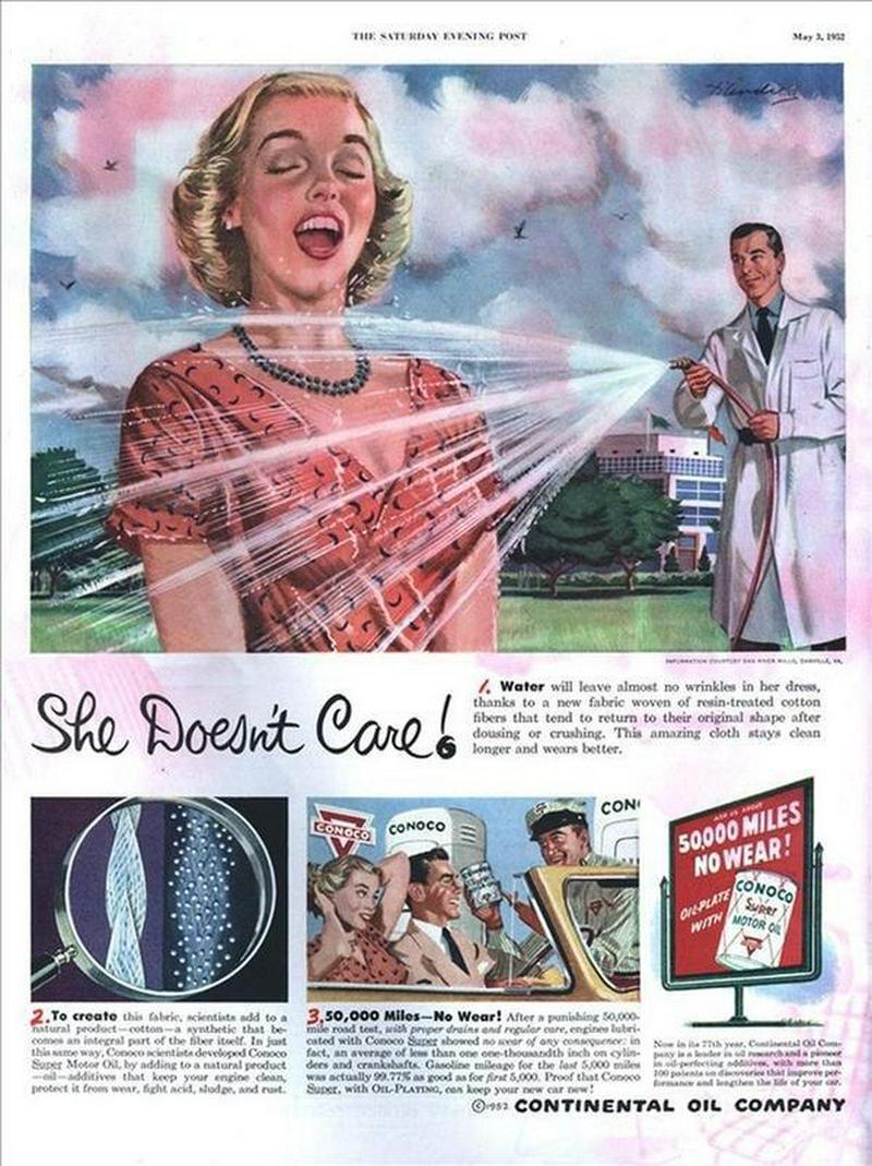 1952 Women's LOVE-E Bra Better Posture Natl Beauty Ad